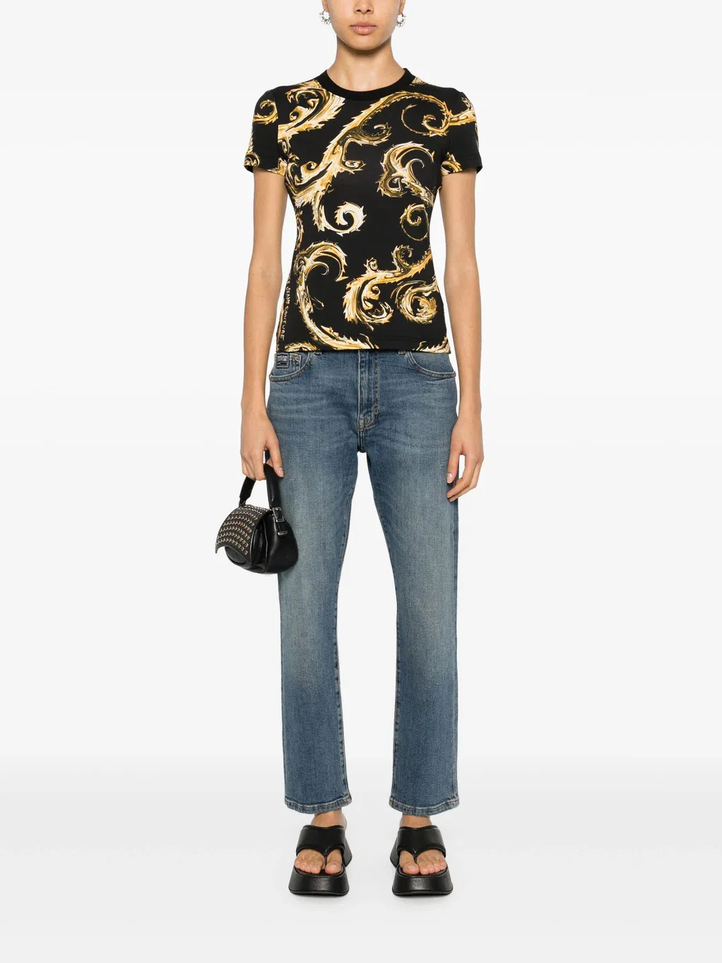 Versace Jeans Couture Chromo Couture Crewneck T-Shirt