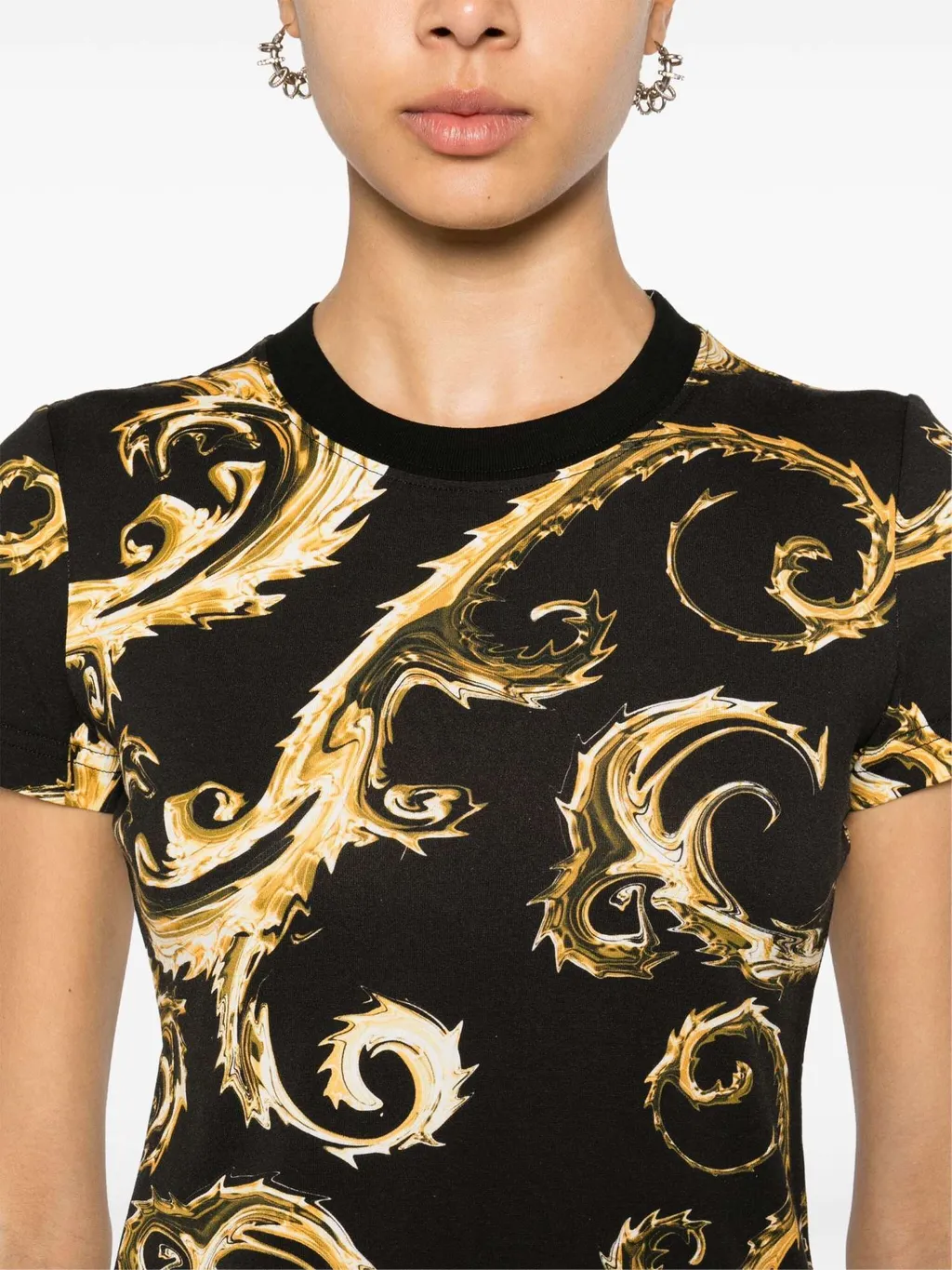 Versace Jeans Couture Chromo Couture Crewneck T-Shirt