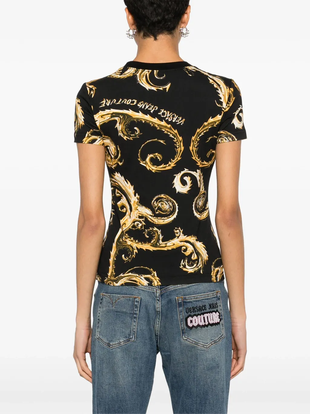 Versace Jeans Couture Chromo Couture Crewneck T-Shirt