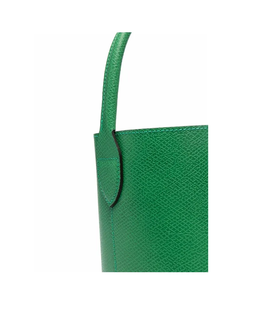 Longchamp ÉPure Logo Embossed Small Bucket Bag