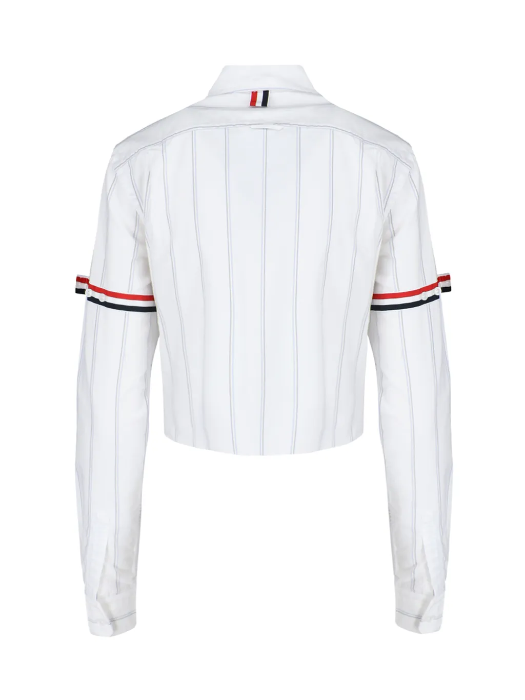Thom Browne Striped Cropped Shirt
