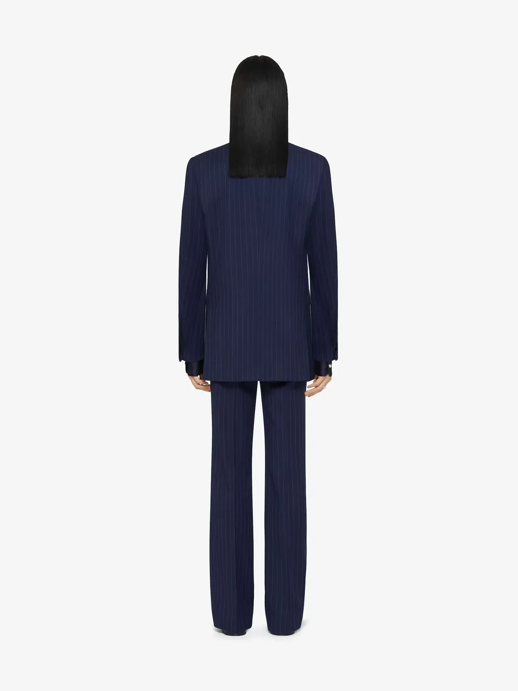 Givenchy Slim Fit Striped Tailored Pants
