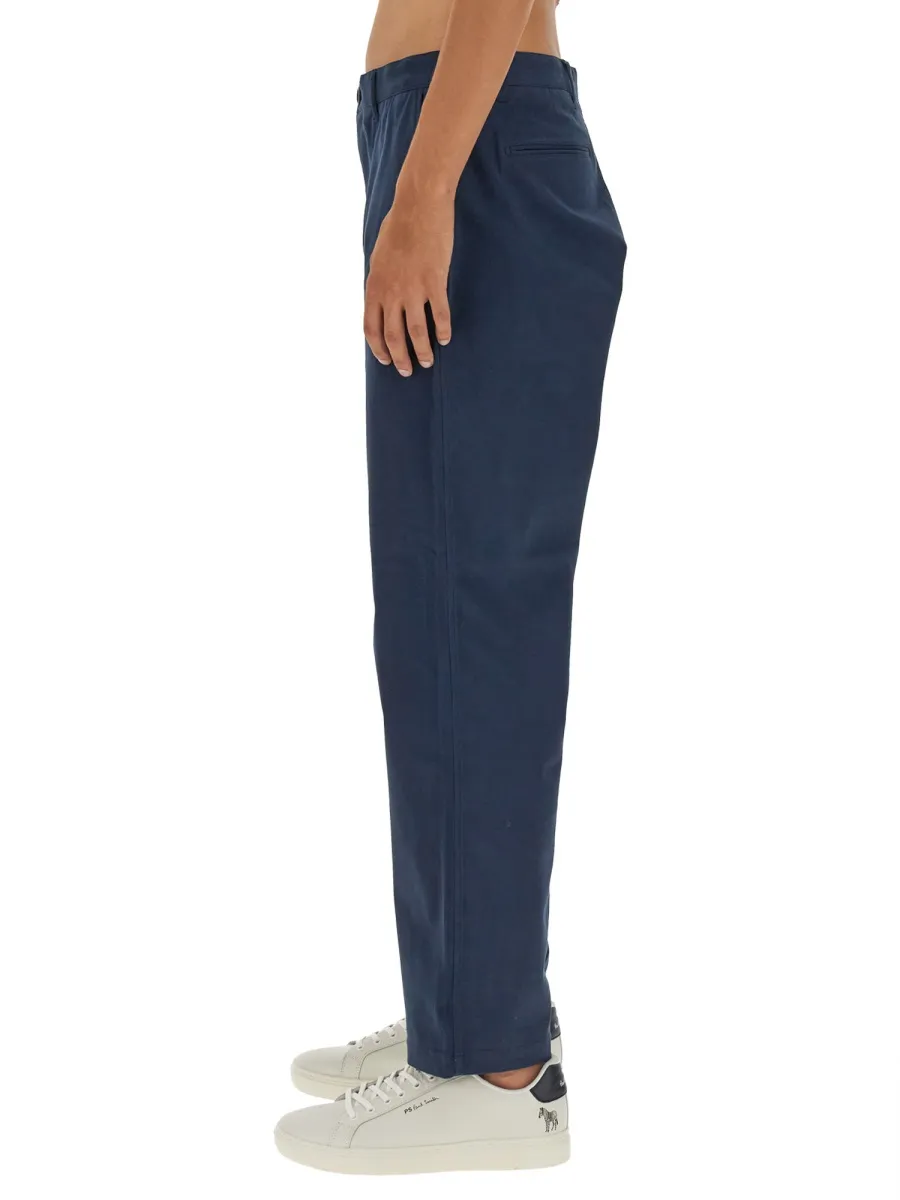 Ps Paul Smith Mid Rise Slim Cut Chinos