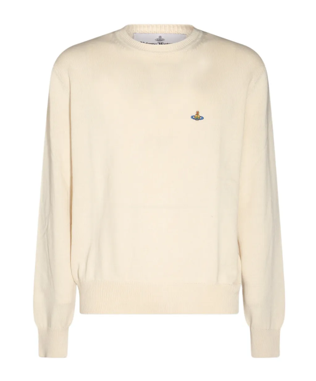 Vivienne Westwood Alex Orb Embroidered Crewneck Jumper
