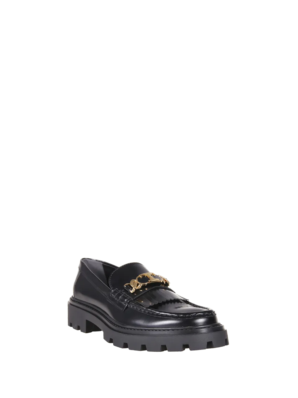 Tod's Logo Plaque Chunky Loafers