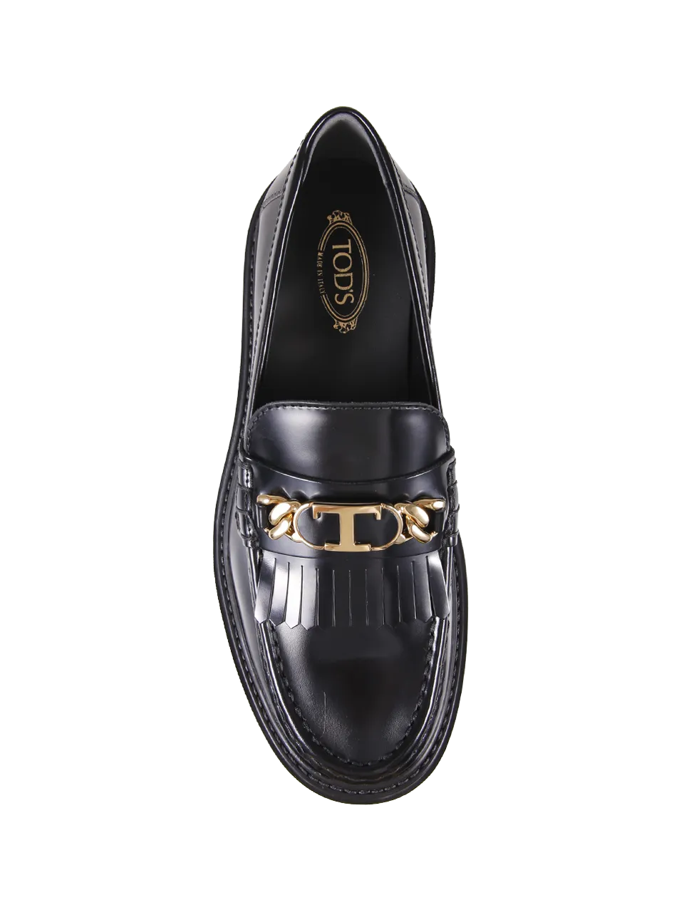 Tod's Logo Plaque Chunky Loafers