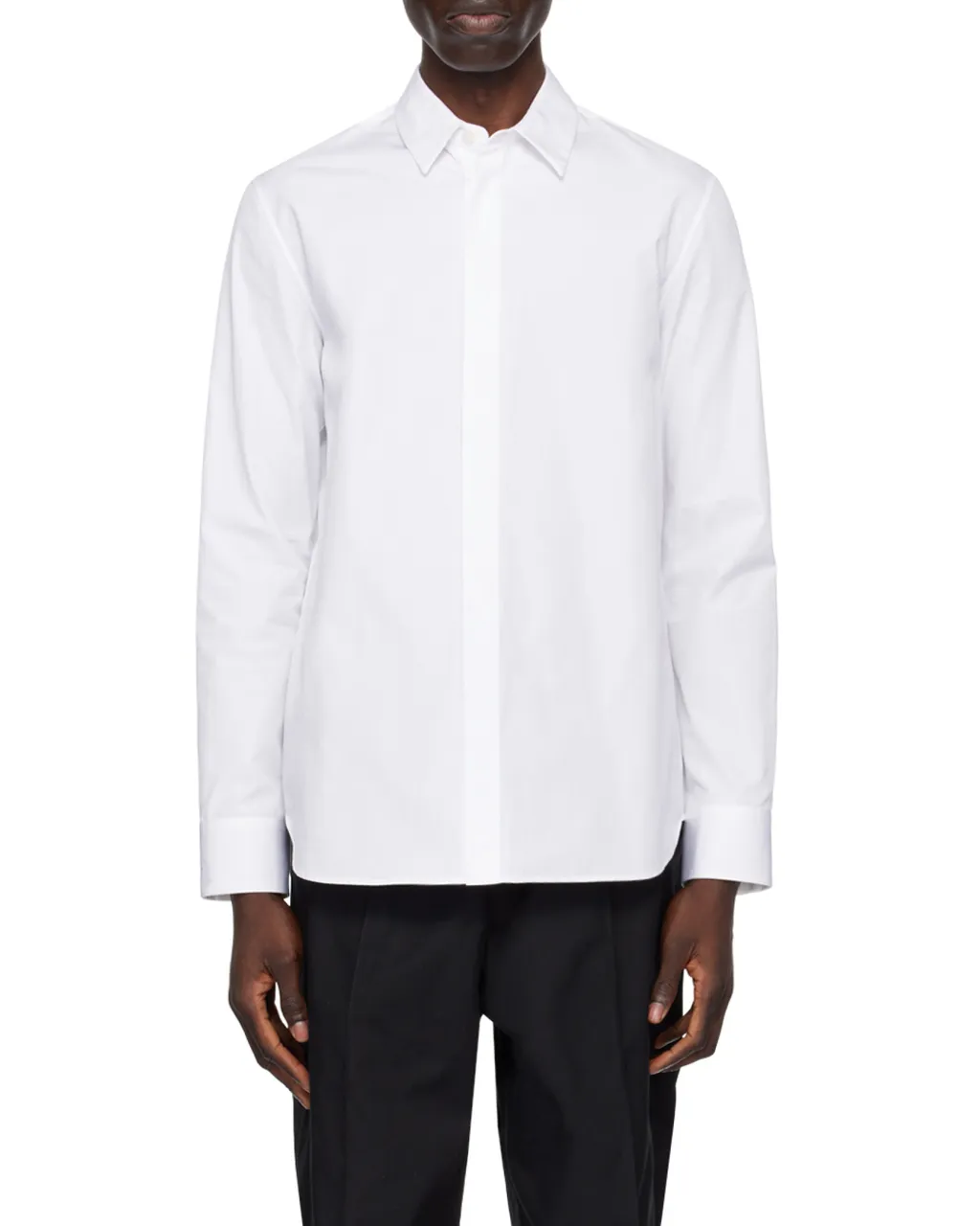 Jil Sander Long-Sleeved Poplin Shirt