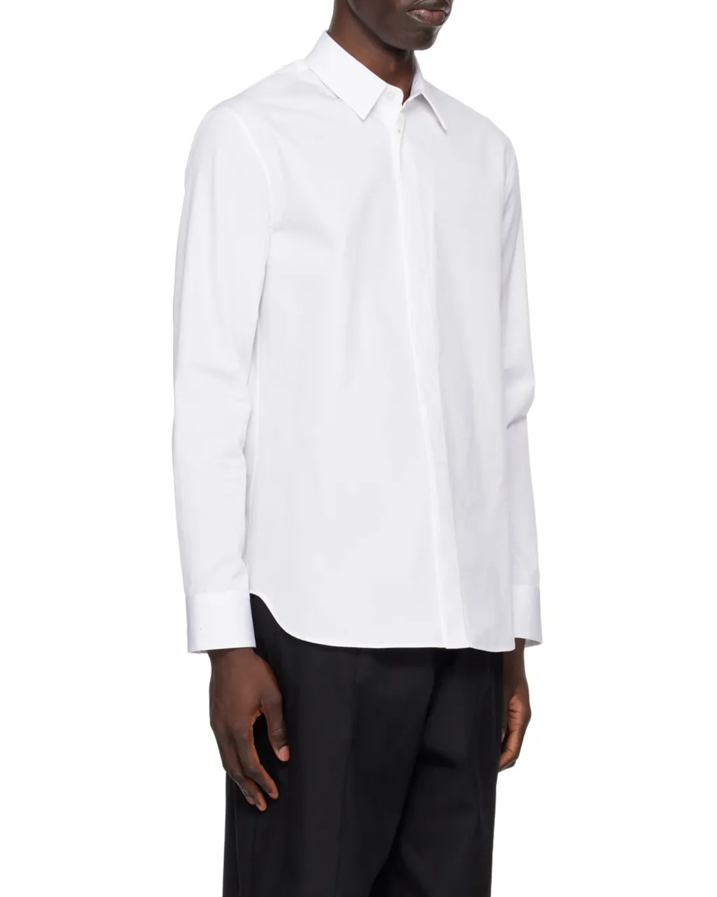 Jil Sander Long-Sleeved Poplin Shirt