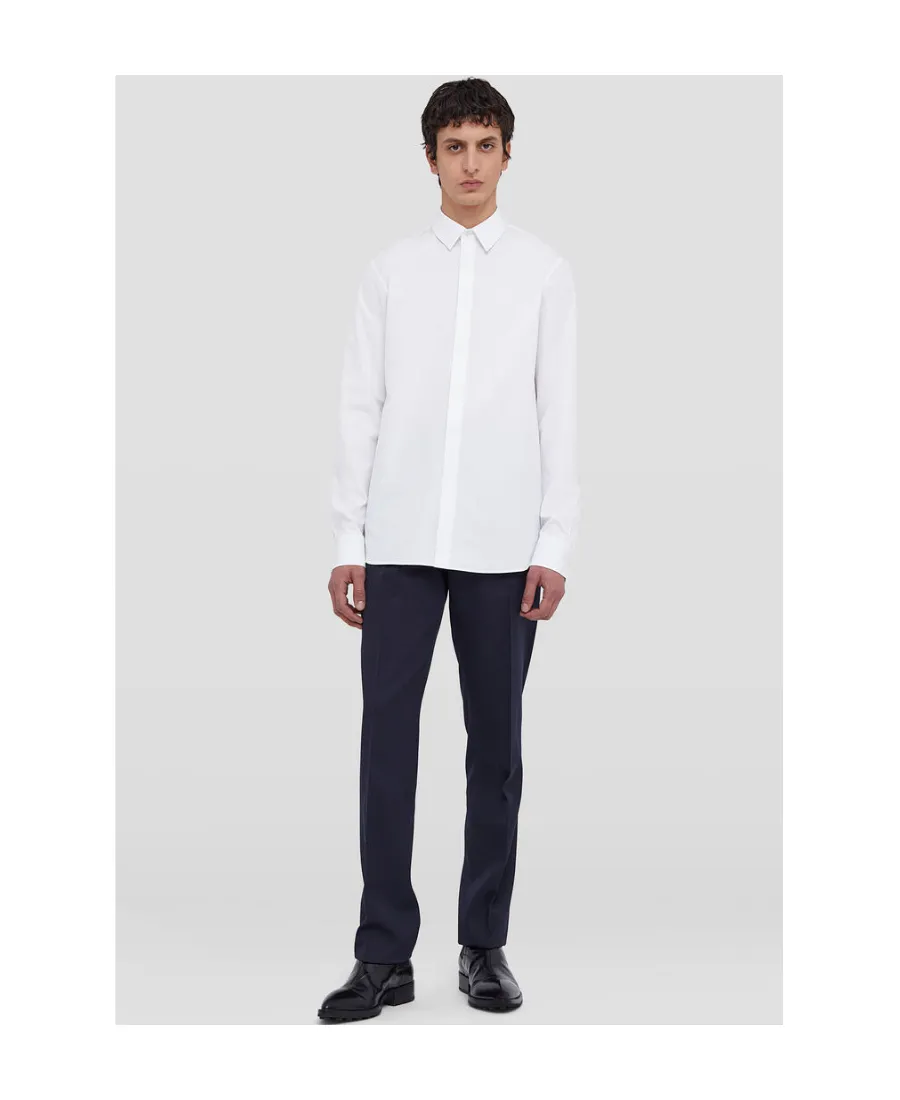 Jil Sander Long-Sleeved Poplin Shirt