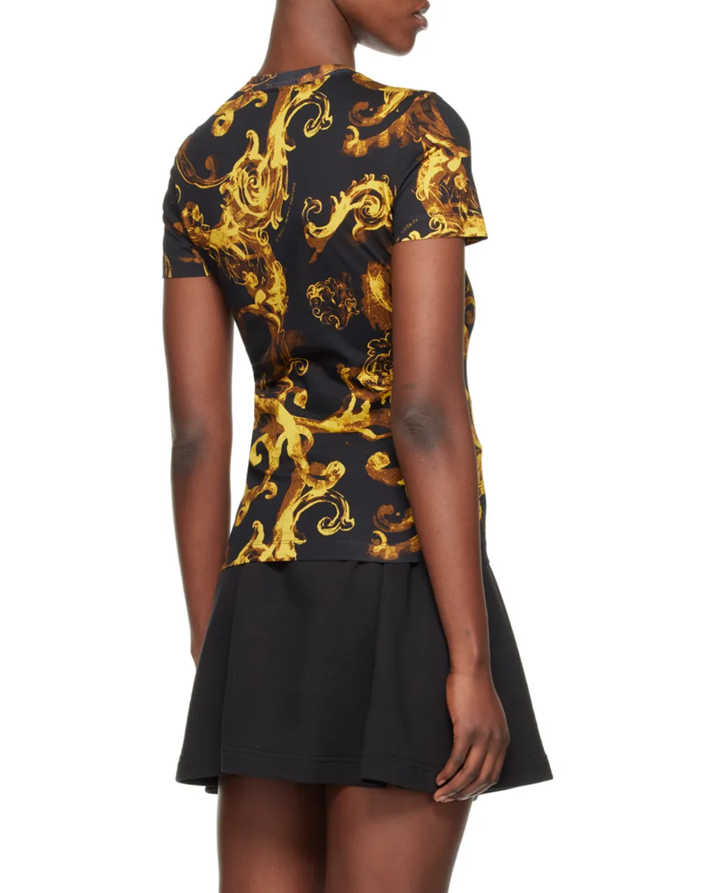 Versace Jeans Couture Watercolour Couture Crewneck T-Shirt
