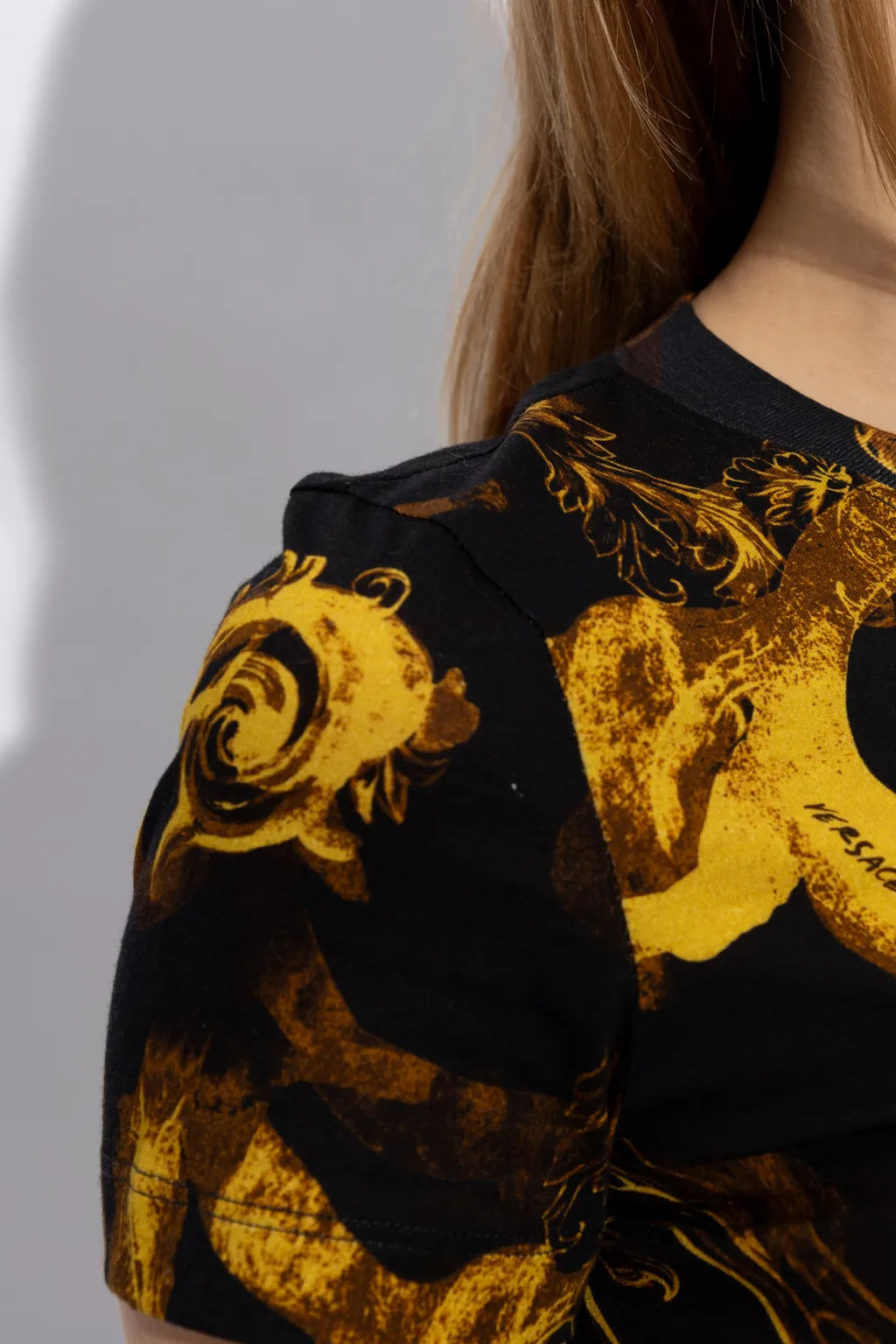 Versace Jeans Couture Watercolour Couture Crewneck T-Shirt