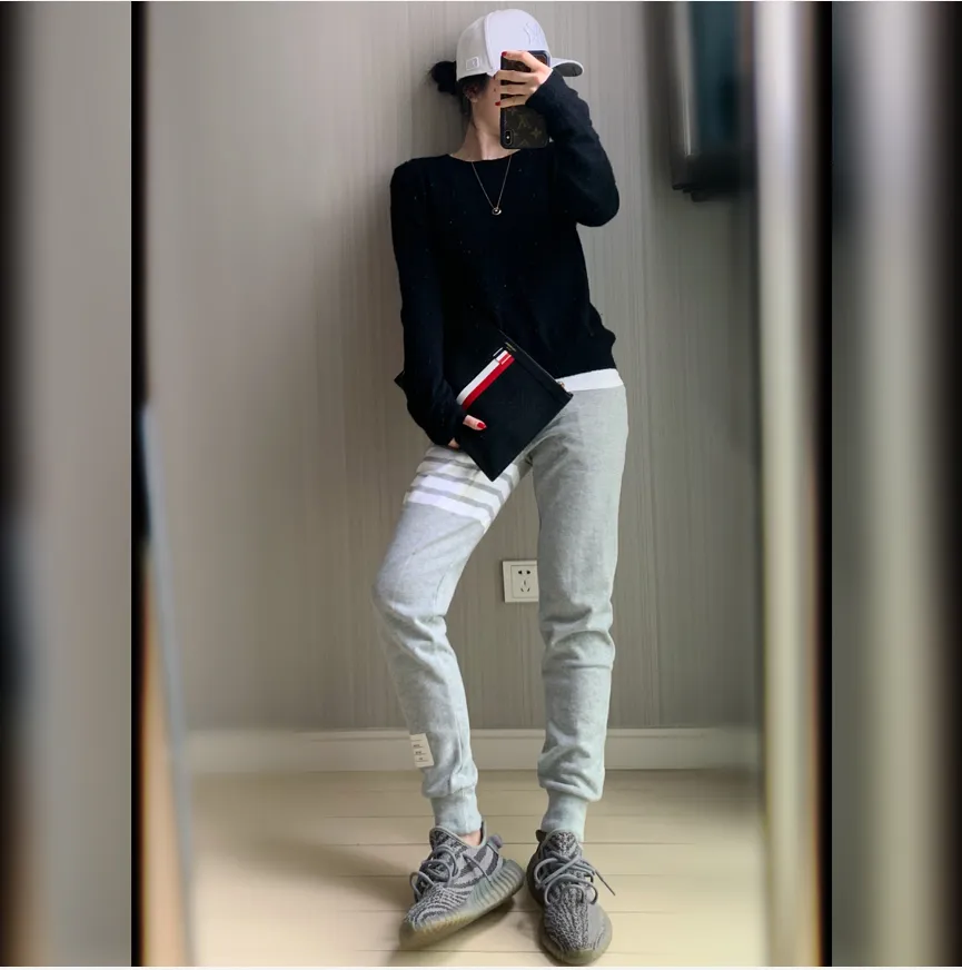 Thom Browne 4-Bar Stripe Sweatpants
