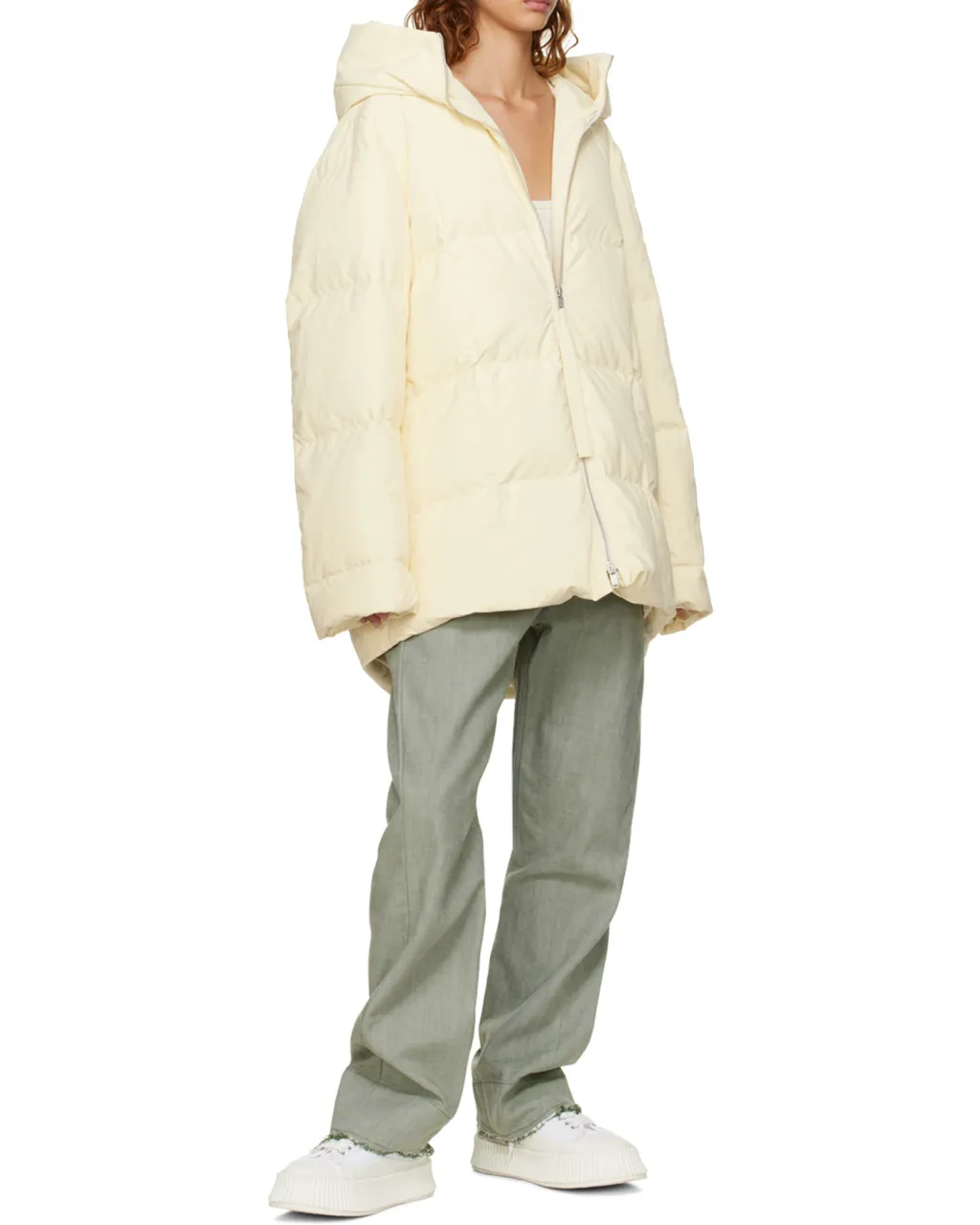 Jil Sander+ Zip-Up Hooded Down Jacket