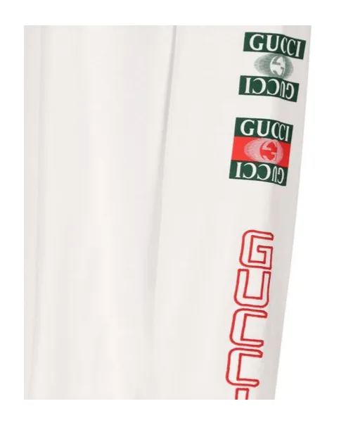 Gucci Logo Printed Crewneck T-Shirt