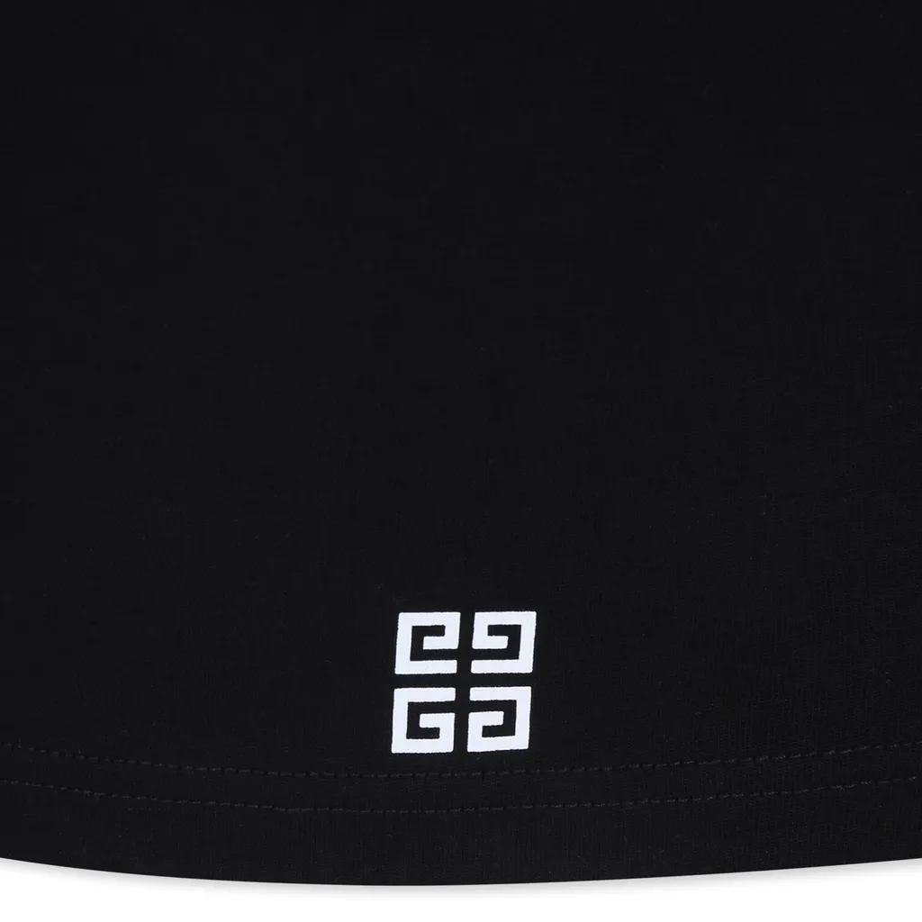 Givenchy Kids Logo Printed Crewneck T-Shirt