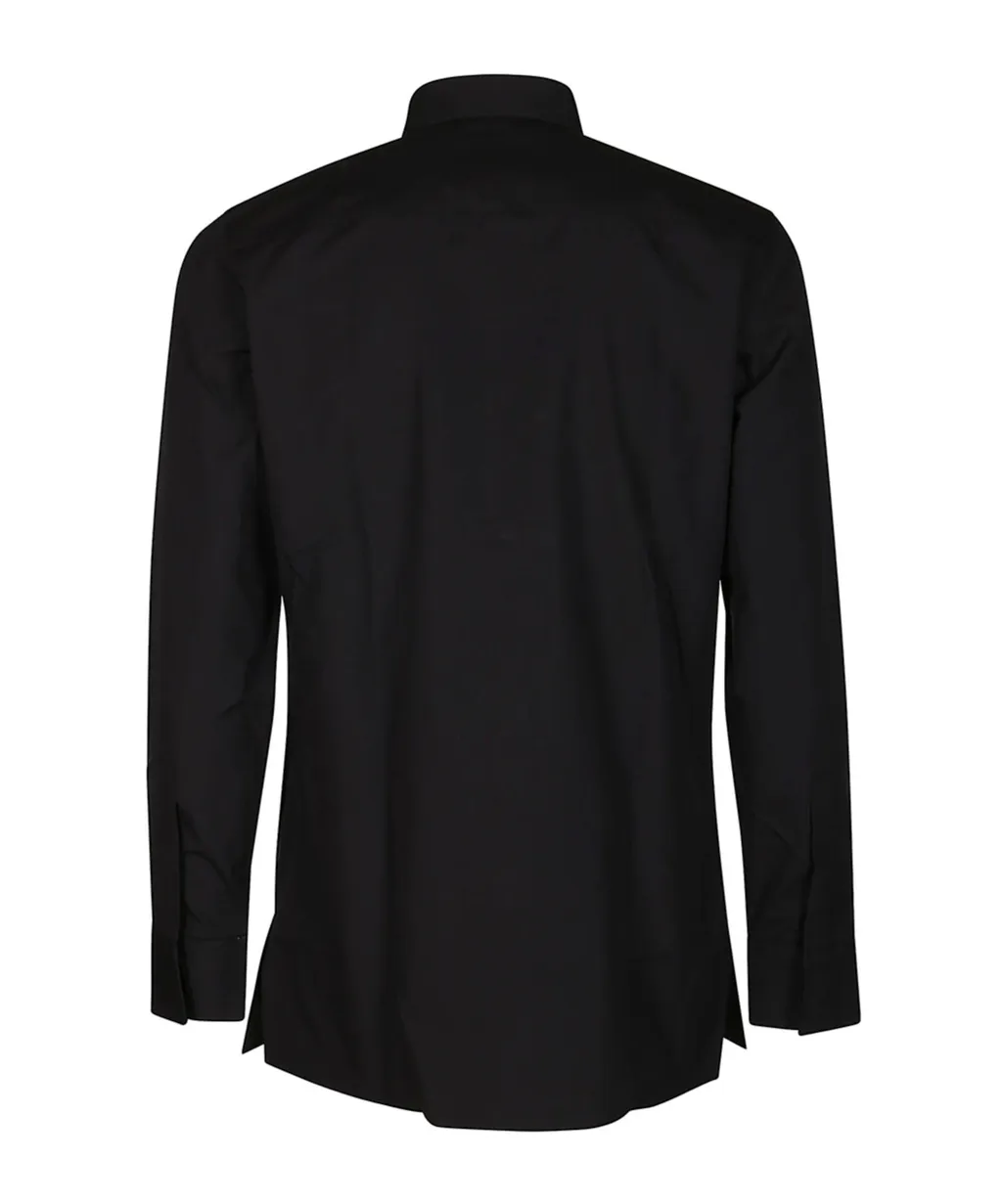 Givenchy 4G Embroidered Long-Sleeved Shirt