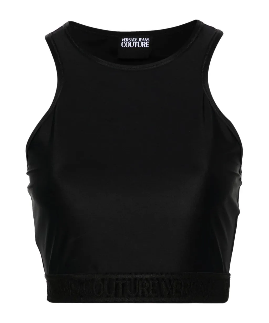 Versace Jeans Couture Logo Underband Racerback Top