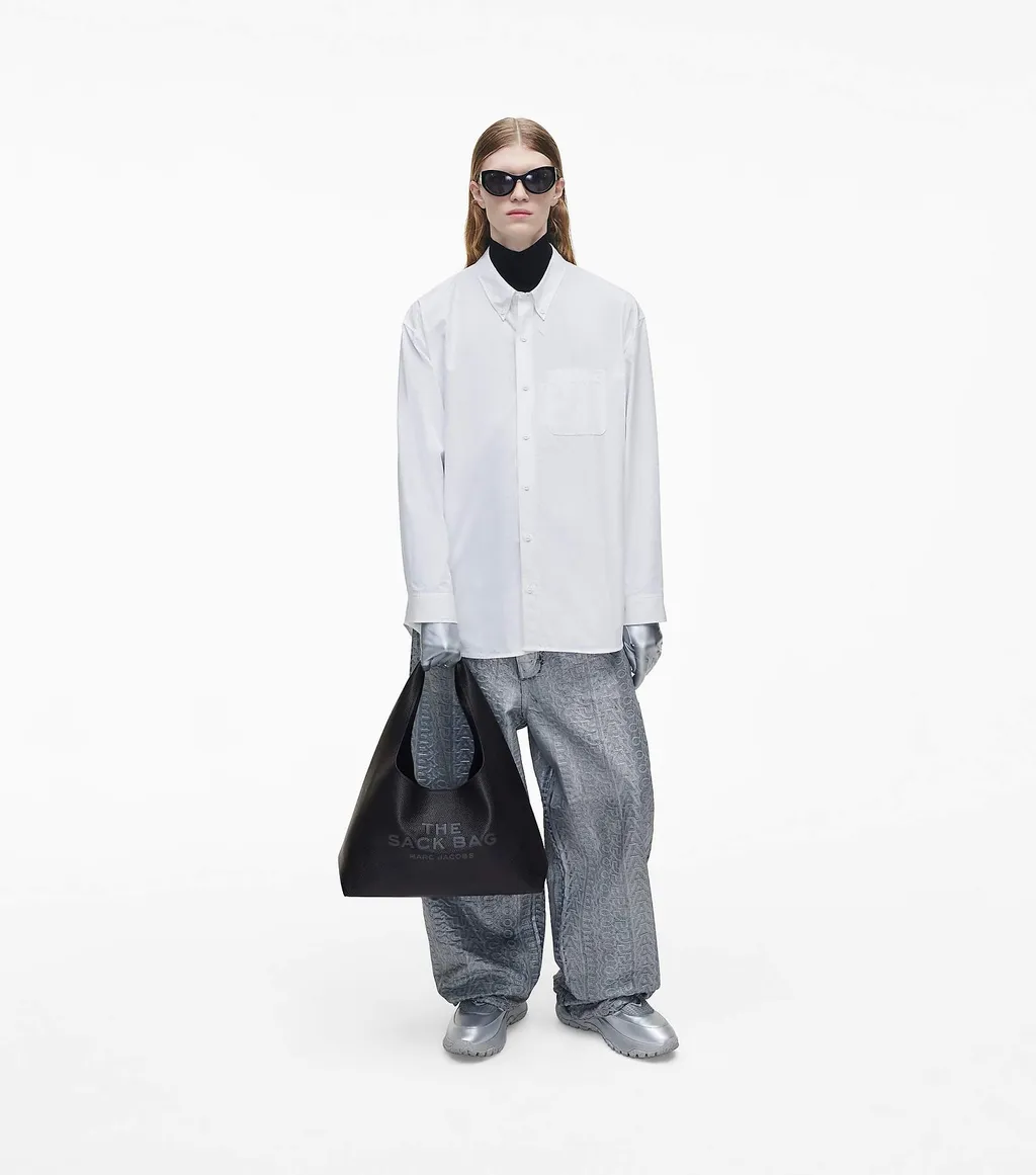 Marc Jacobs The Sack Logo Detailed Shoulder Bag