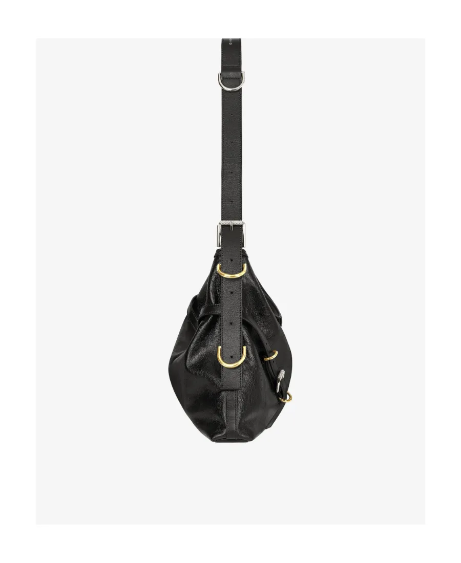 Givenchy Voyou Logo Detailed Medium Shoulder Bag