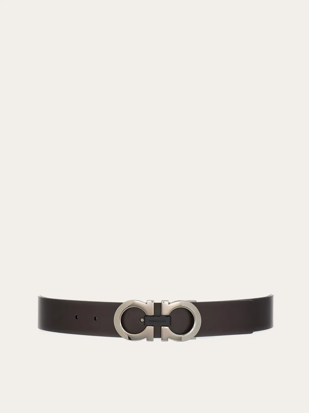 Double-Sided Adjustable Gancini Belt