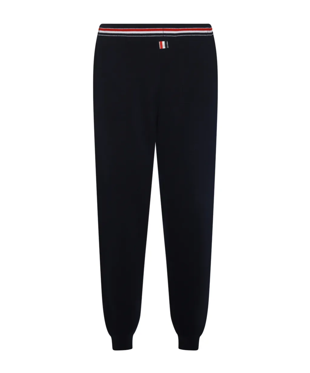 Thom Browne Rwb Stripe Detailed Drawstring Pants
