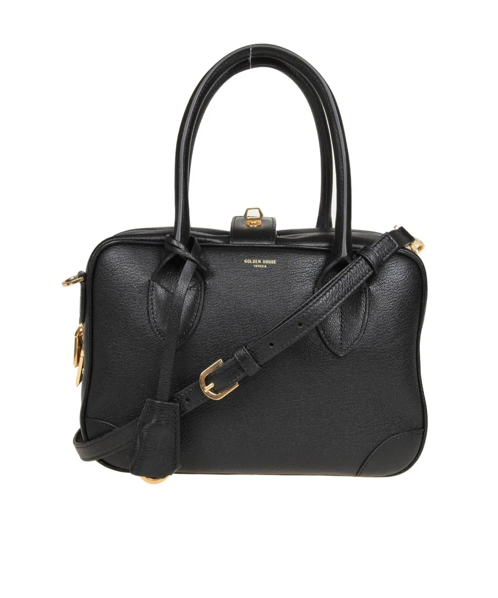 Golden Goose Deluxe Brand Logo Printed Tote Bag