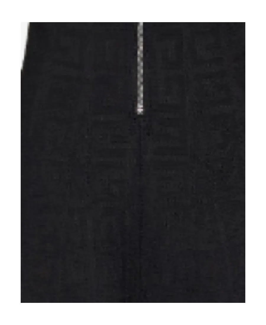 Givenchy	4G Jacquard Flared Mini Dress