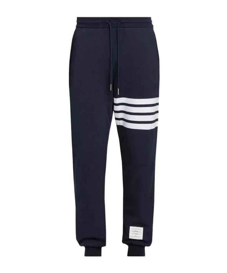 Thom Browne 4-Bar Striped Sweatpants