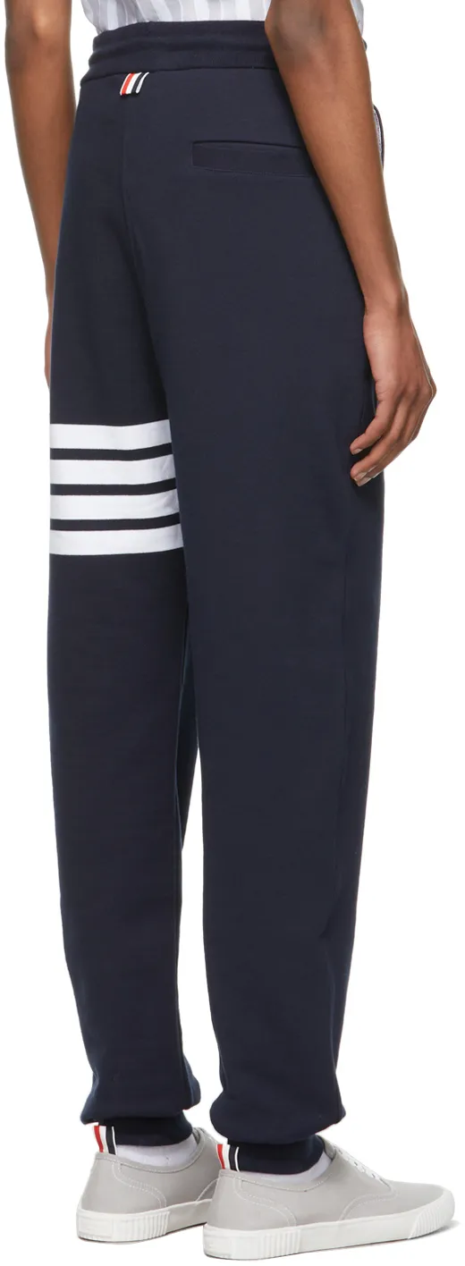 Thom Browne 4-Bar Striped Sweatpants