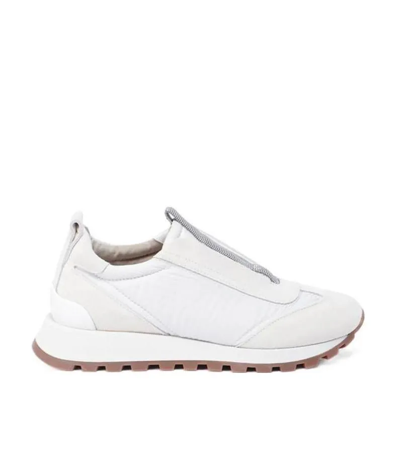Brunello Cucinelli Embellished Track Sneakers