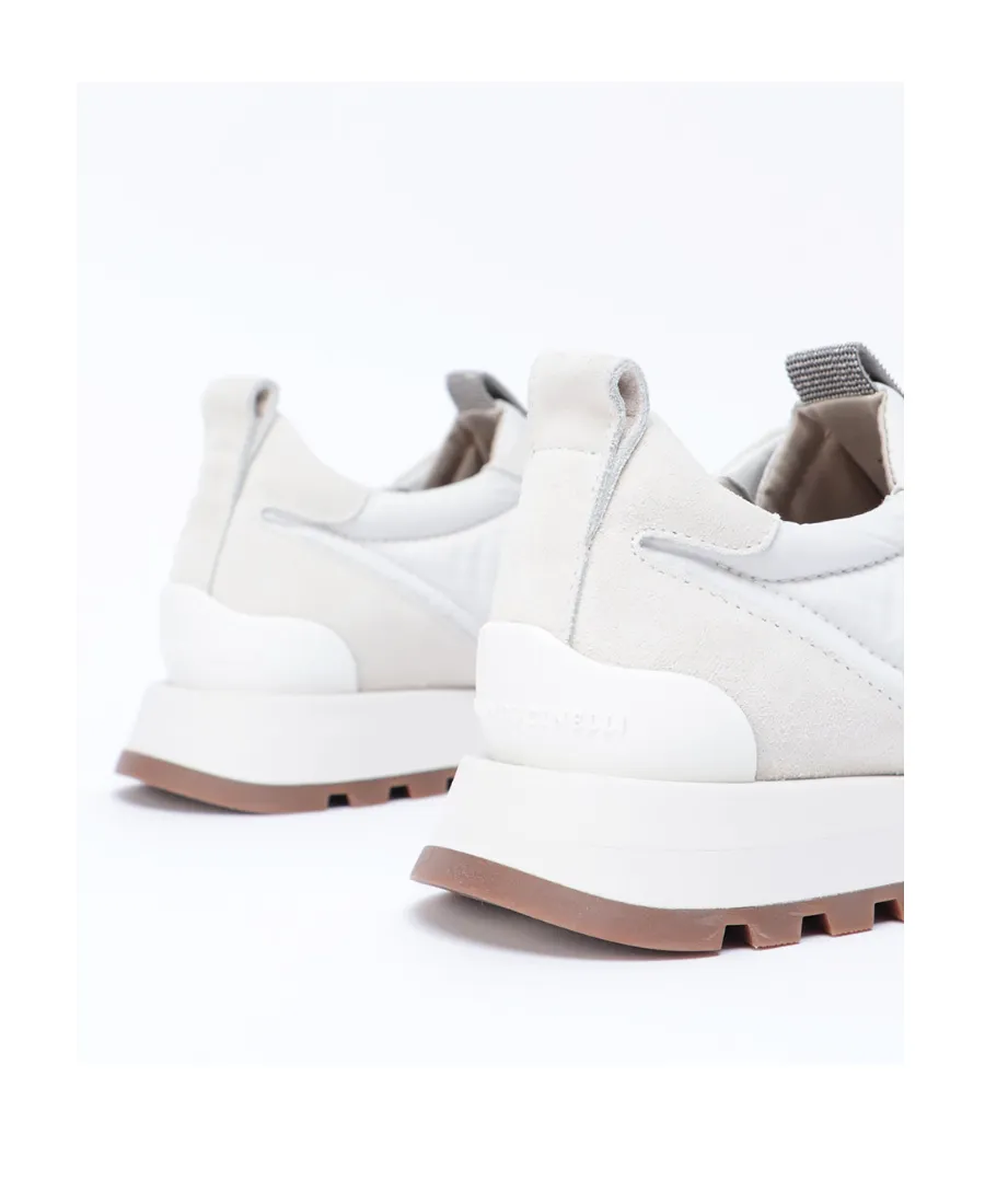Brunello Cucinelli Embellished Track Sneakers