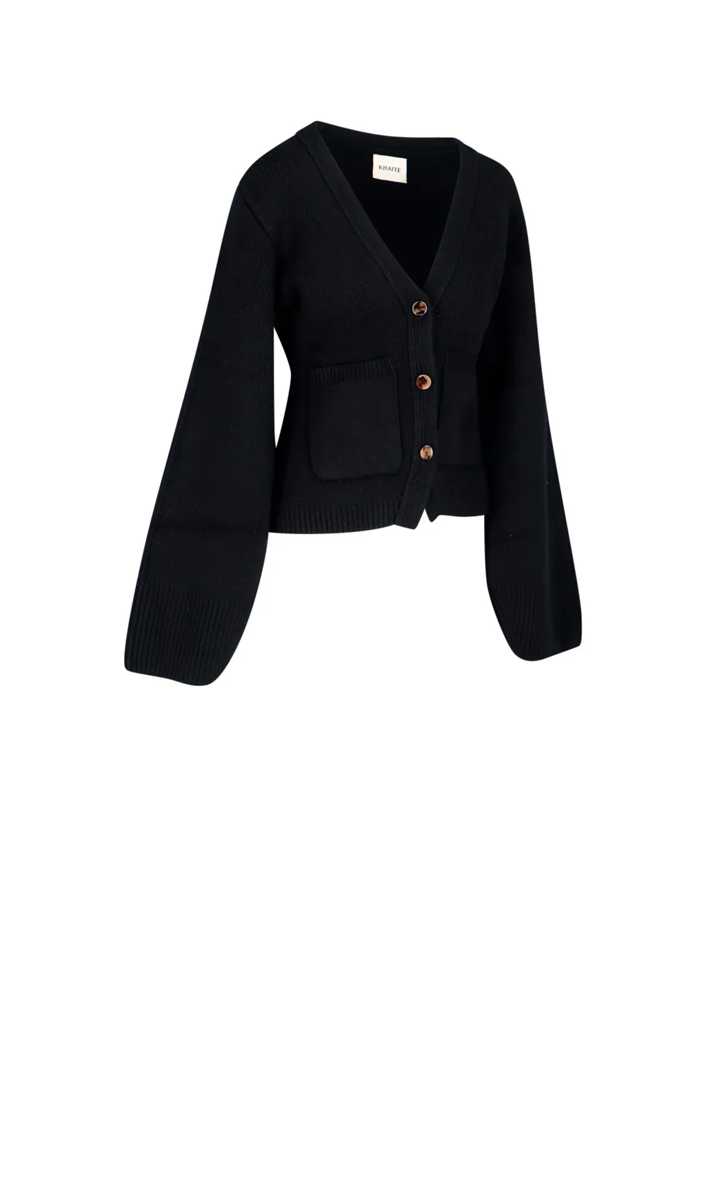 Khaite Scarlett V-Neck Knitted Cardigan
