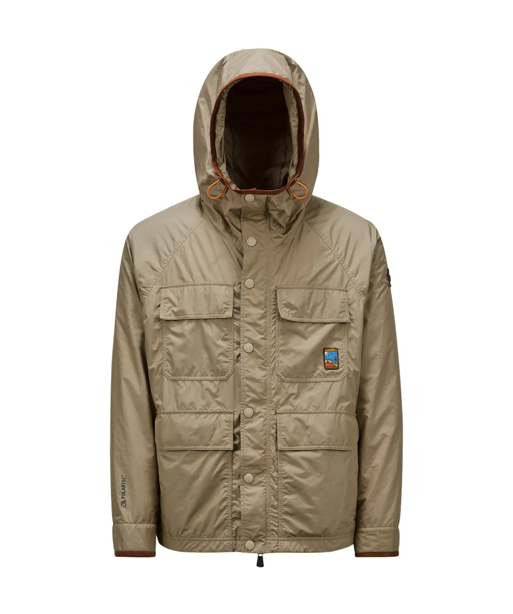 Moncler Grenoble Rutor Logo Patch Hooded Jacket