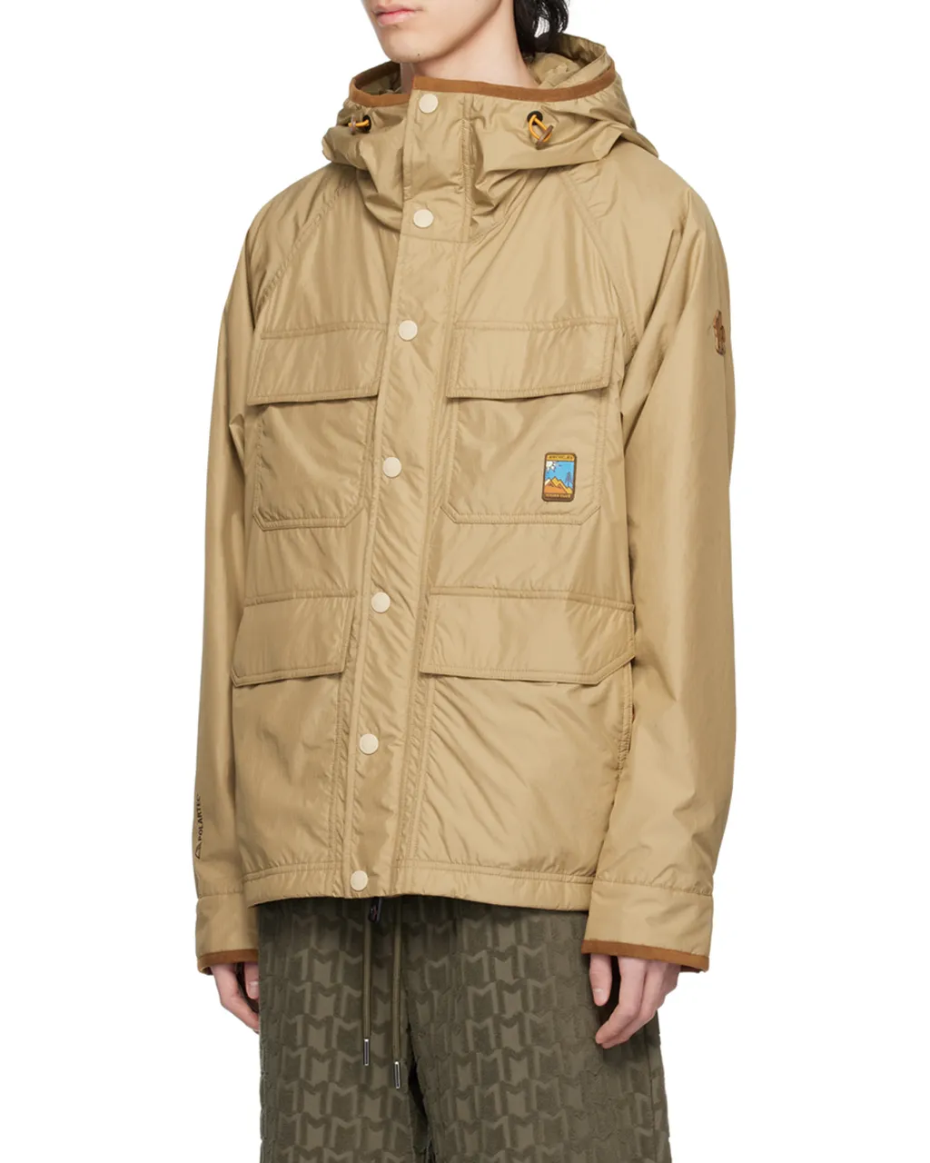 Moncler Grenoble Rutor Logo Patch Hooded Jacket