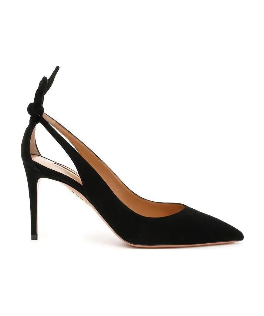 Aquazzura Deneuve Bow-Detailed Pumps