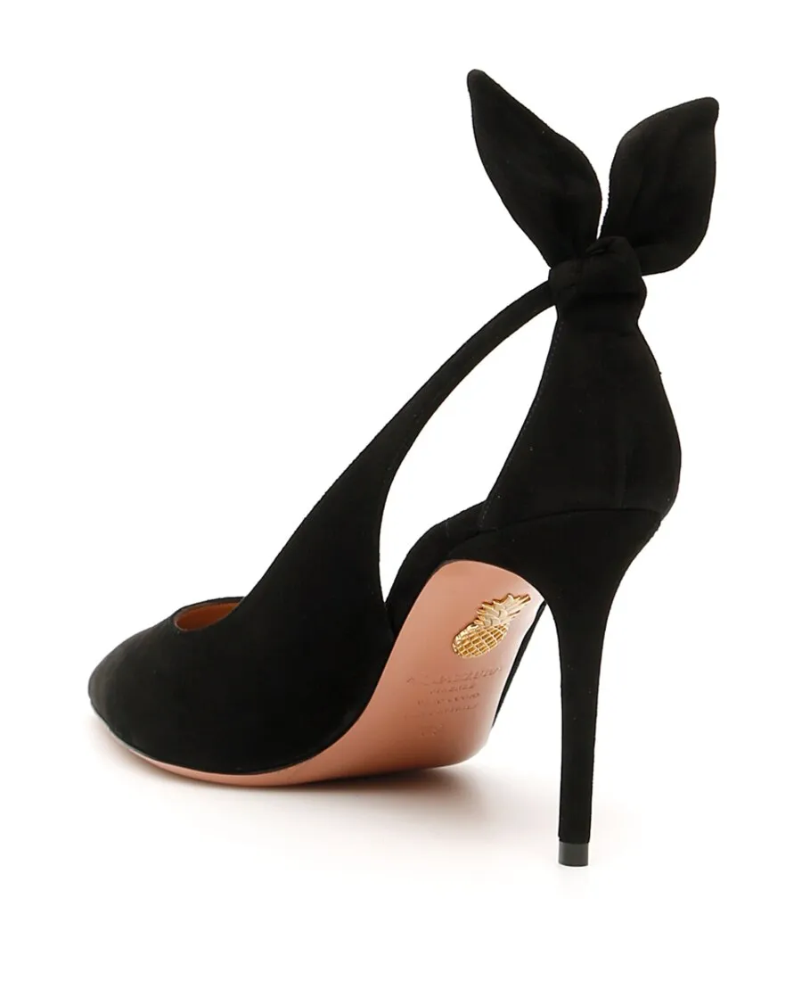 Aquazzura Deneuve Bow-Detailed Pumps