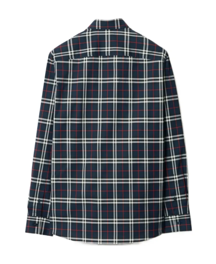 Burberry Simpson Checked Long Sleeved Shirt
