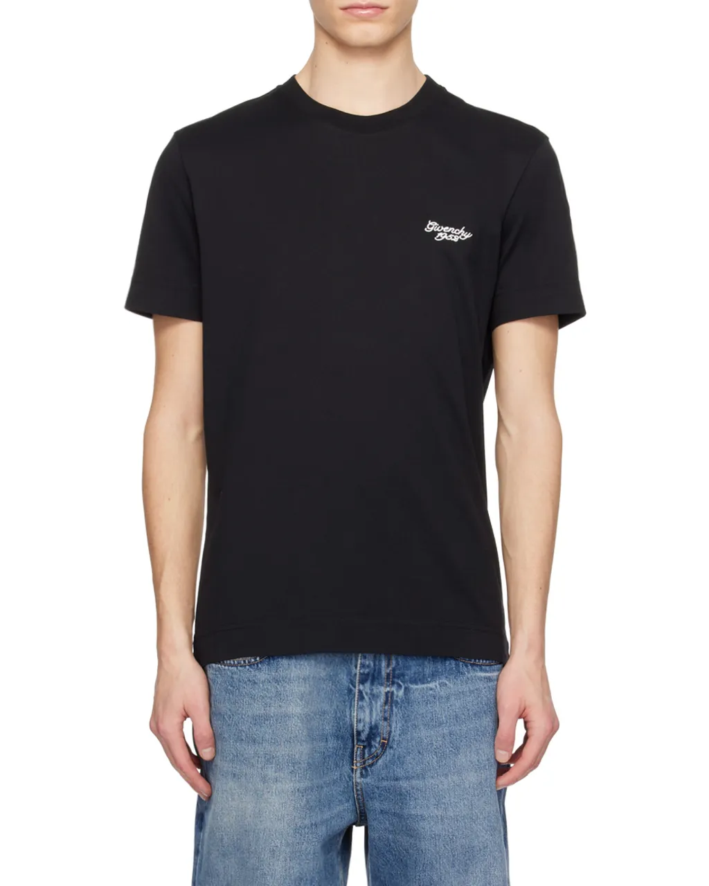 Givenchy 4G Embroidered Crewneck T-Shirt