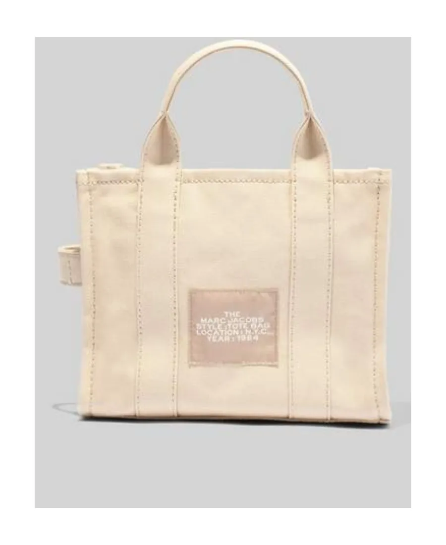 Marc Jacobs Logo Printed Small Tote Bag