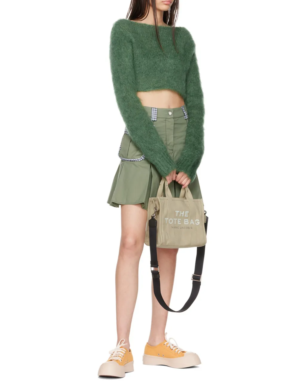 Marc Jacobs Logo Printed Small Tote Bag