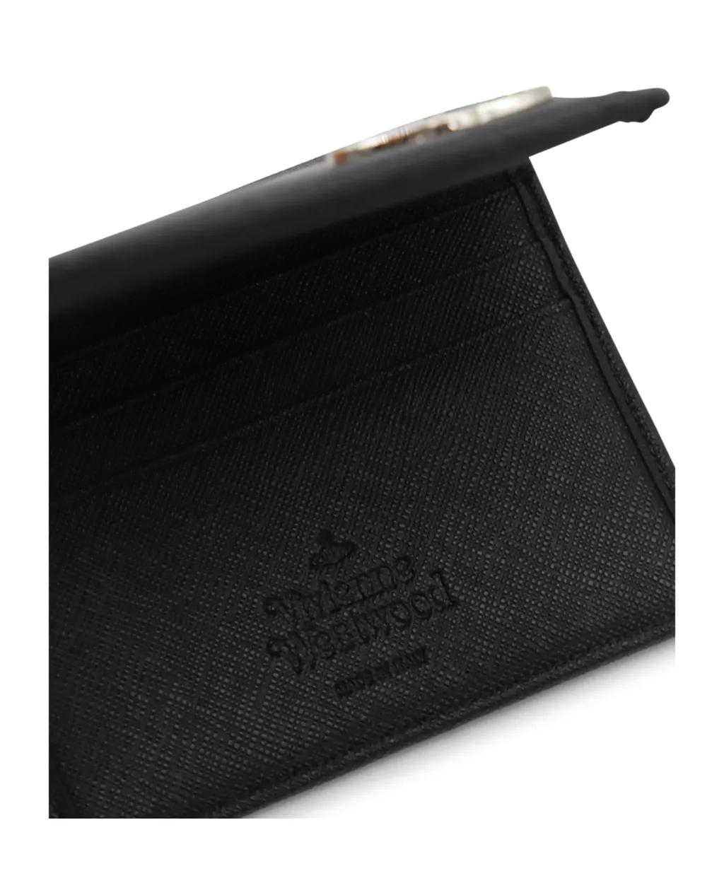 Vivienne Westwood Orb Plaque Bi-Fold Card Holder
