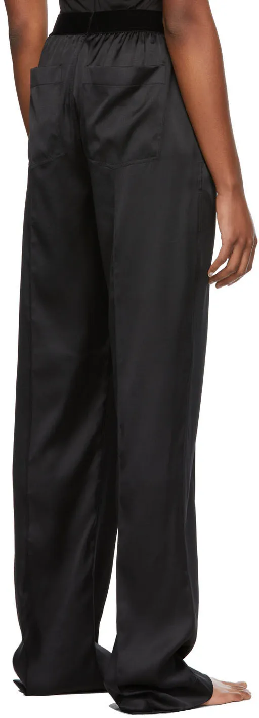 Tom Ford Stretch Satin Pj Pants
