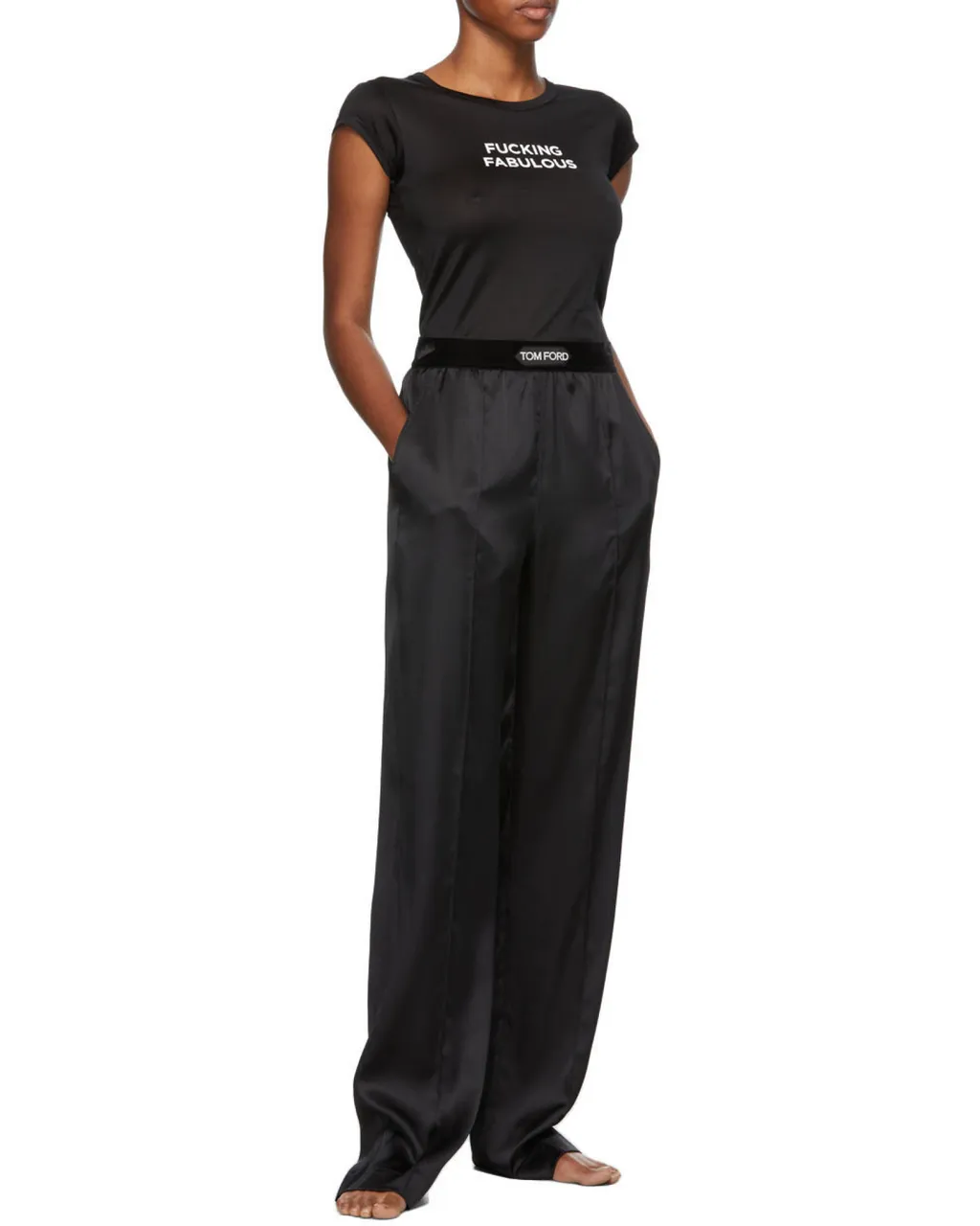 Tom Ford Stretch Satin Pj Pants