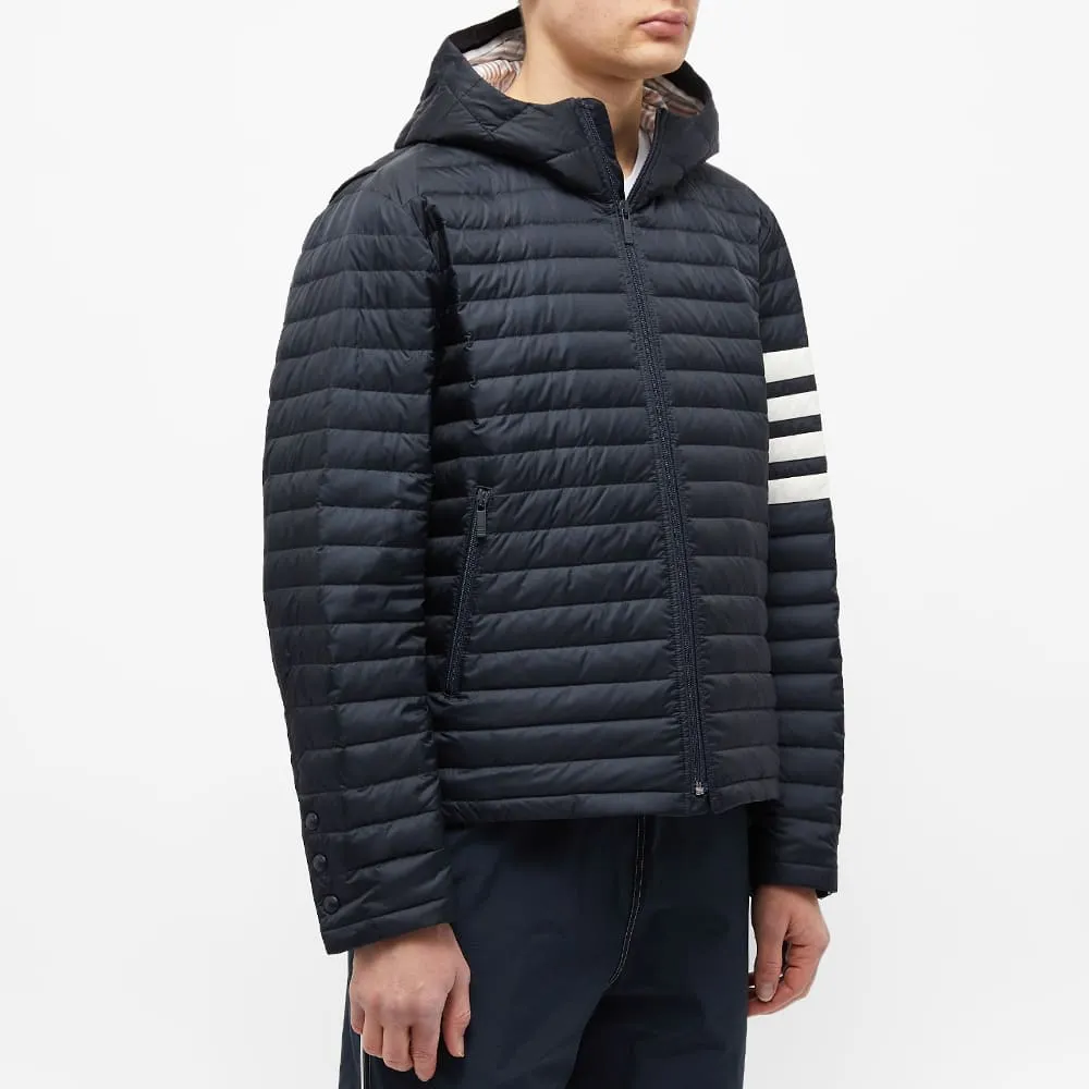 Thom Browne 4-Bar Stripe Padded Jacket