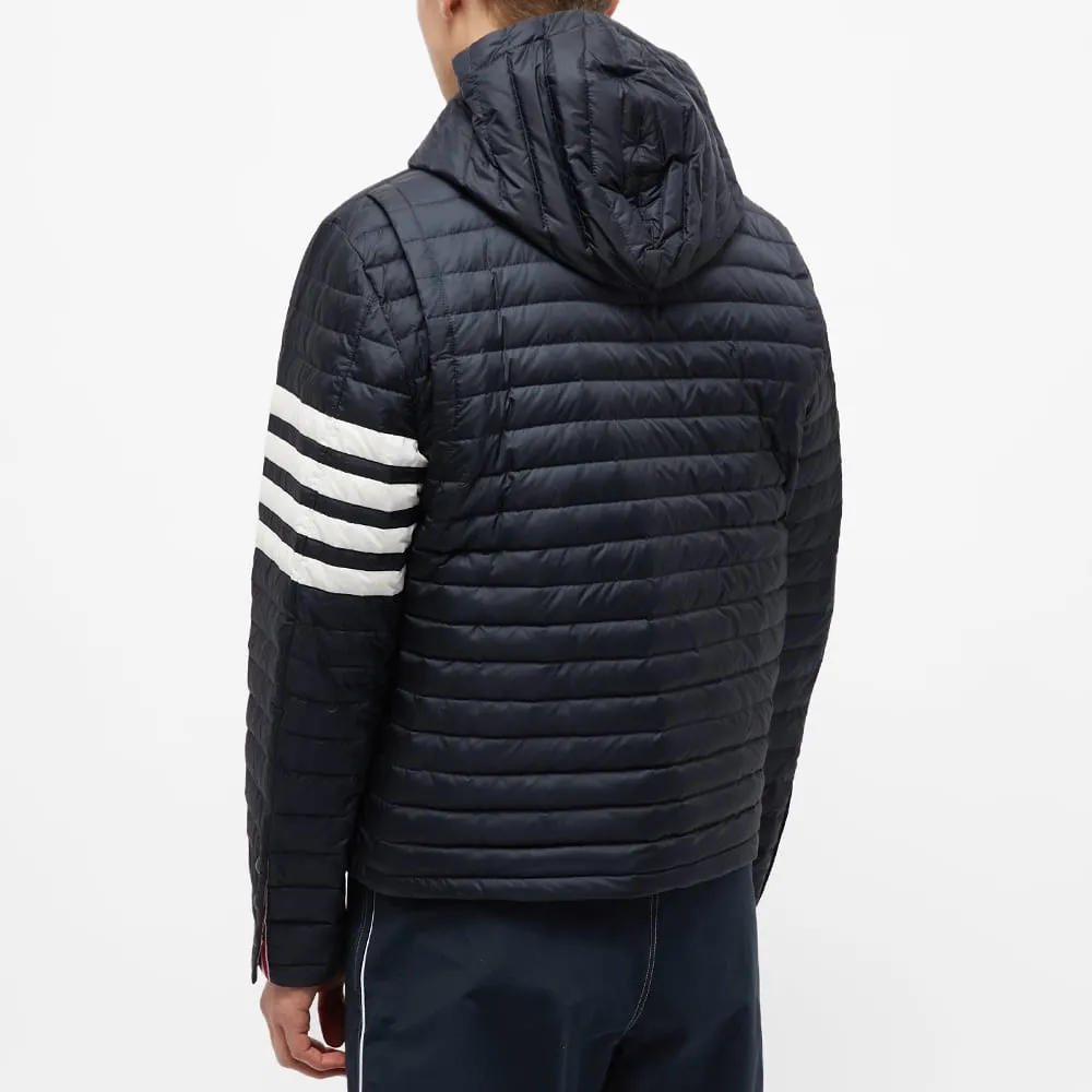 Thom Browne 4-Bar Stripe Padded Jacket
