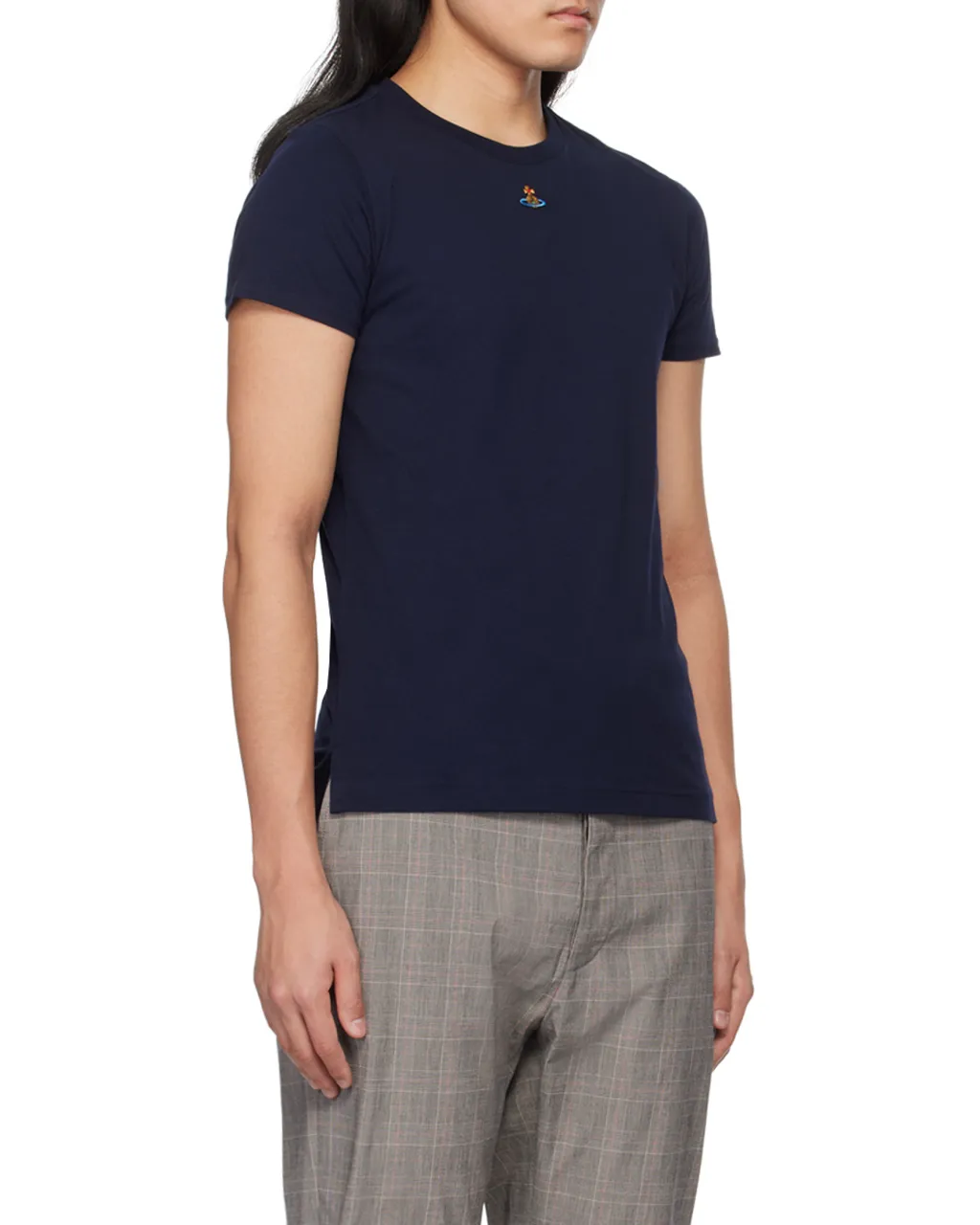 Vivienne Westwood Orb Logo-Embroidered Crewneck T-Shirt