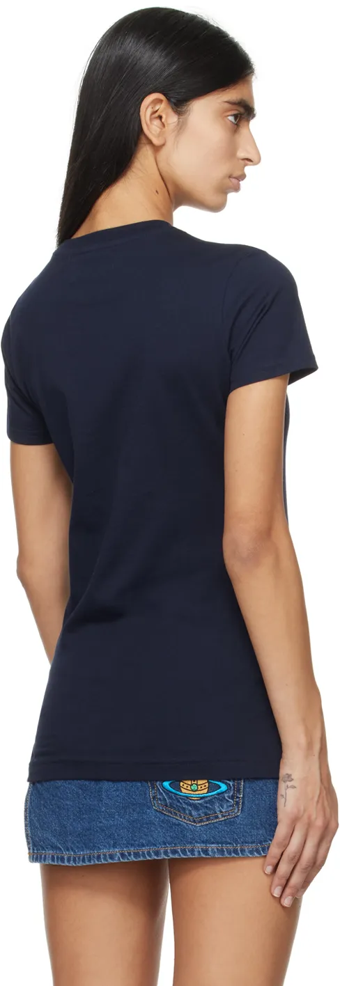 Vivienne Westwood Orb Logo-Embroidered Crewneck T-Shirt