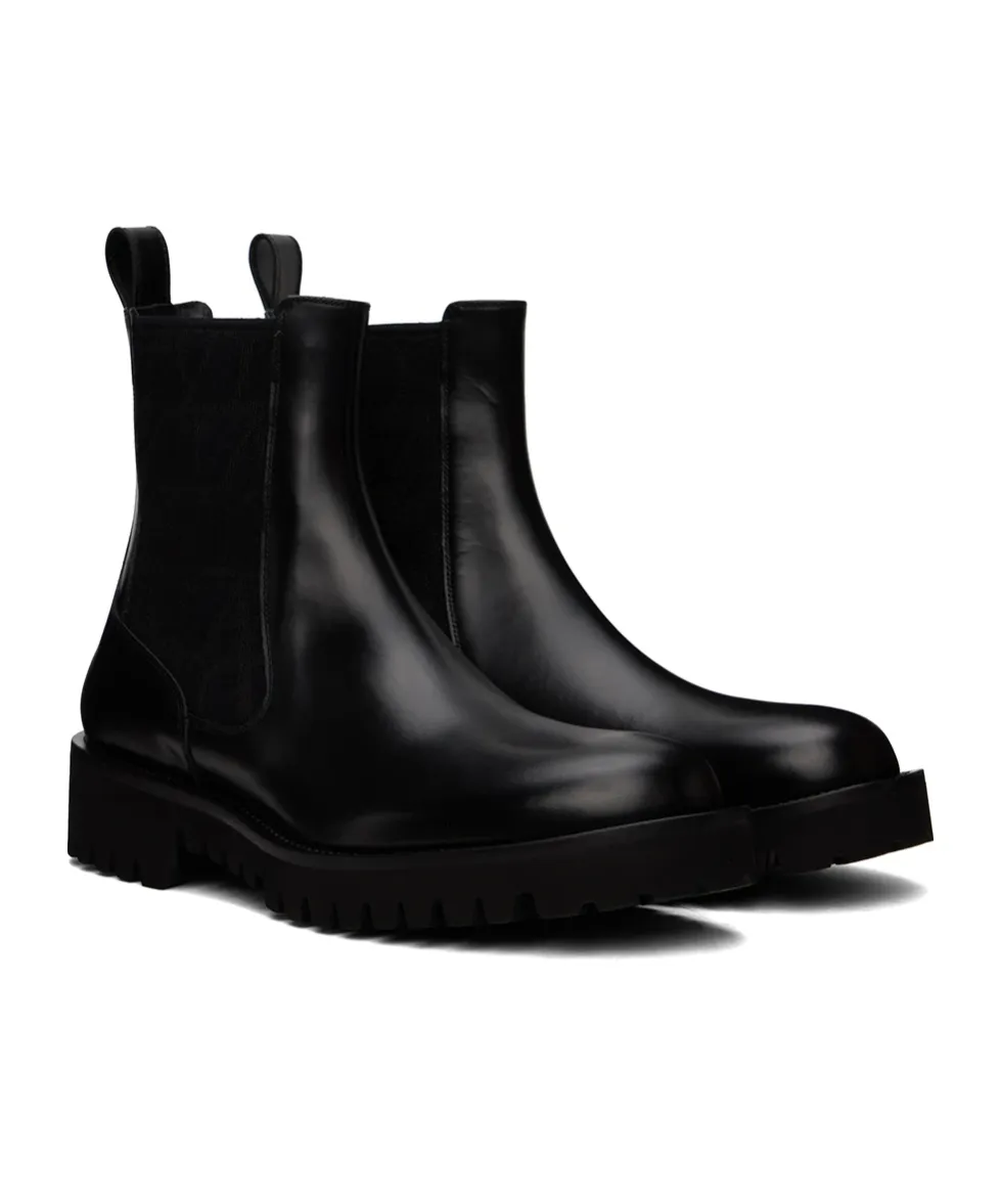 Valentino Round Toe Ankle Boots