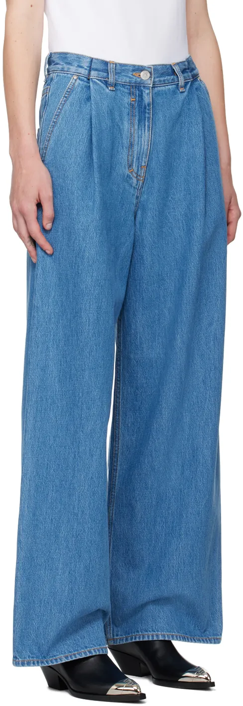 Givenchy Wide-Leg Baggy Jeans