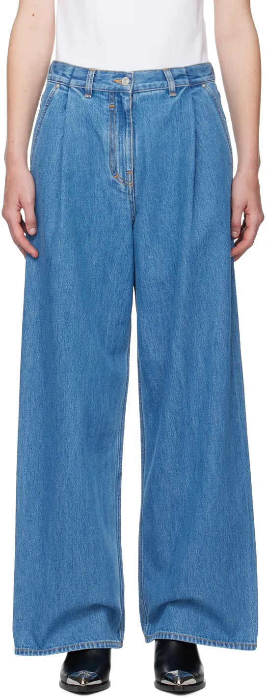 Givenchy Wide-Leg Baggy Jeans